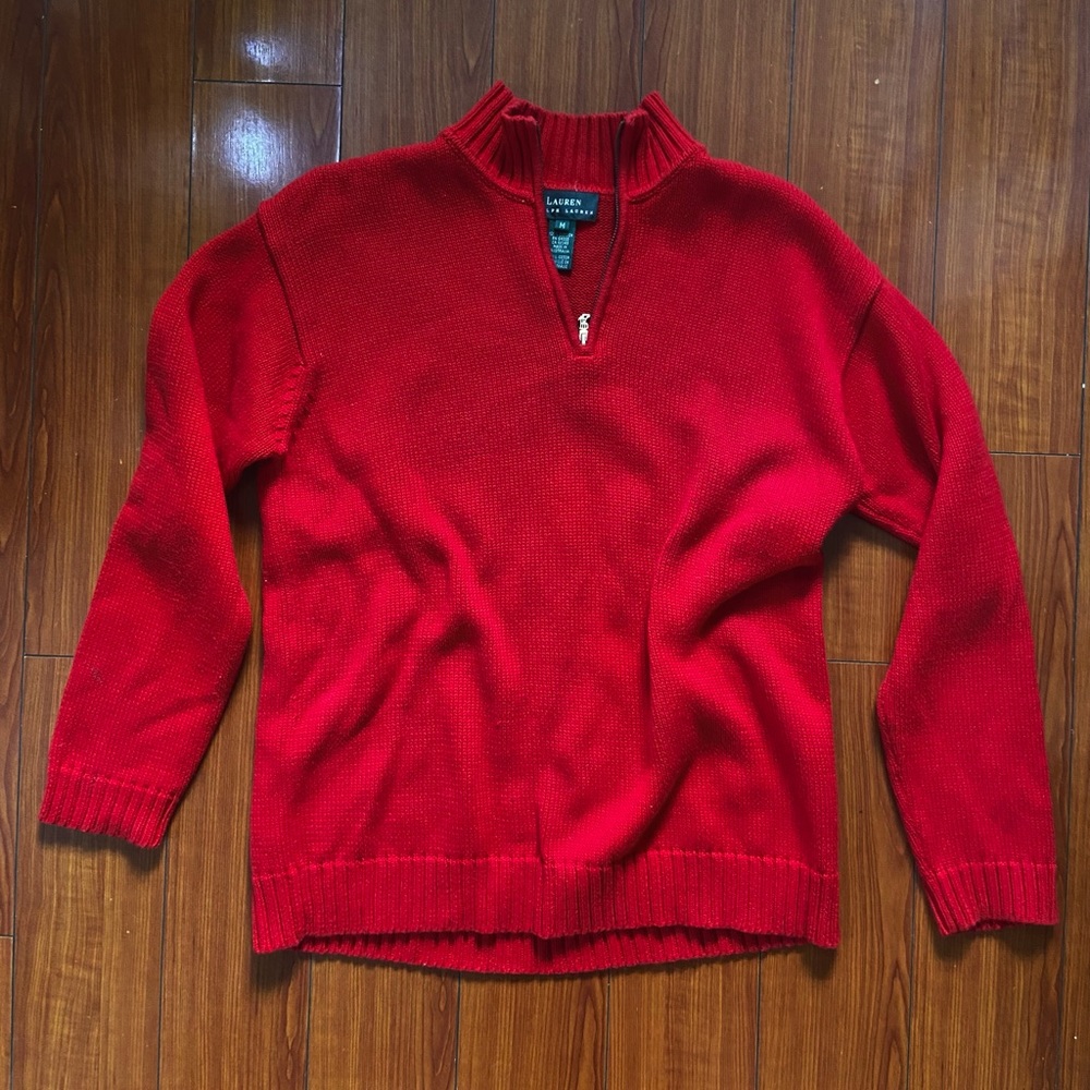 Ralph Lauren Red Women's Sweater